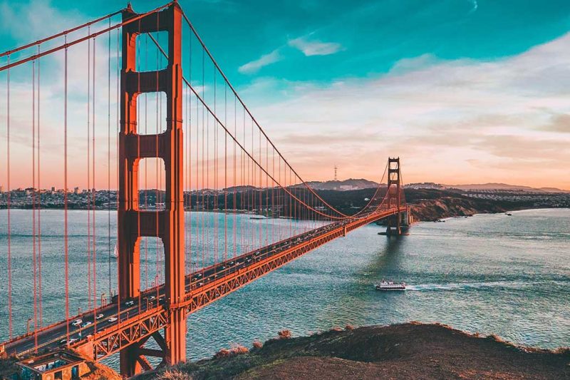 Pacote São Francisco, Monterey e Los Angeles